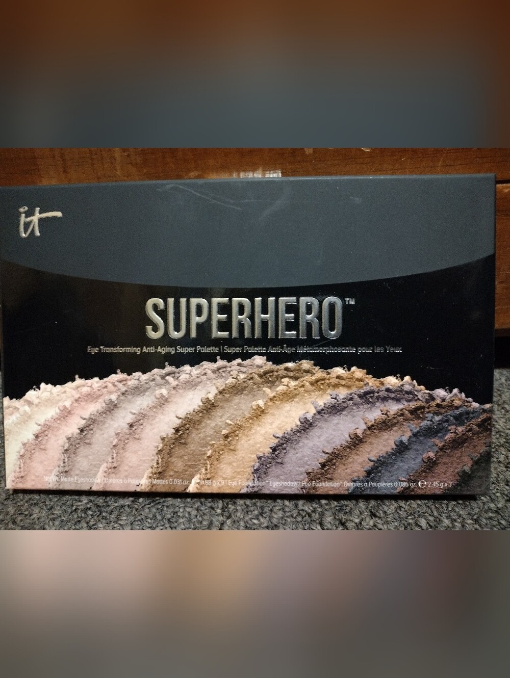 IT Cosmetics Superhero  Palette - Neutral to Cool Tones